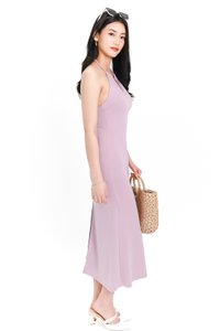 DEFECT | Hallie Halter Midaxi Dress in Lilac in S DEFECT | Hallie Halter Midaxi Dress in Lilac in S