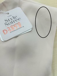 DEFECT | Brynn Bow Sleeveless Top in Light Pink in S,L