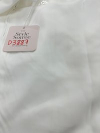 DEFECT | Brynn Bow Sleeveless Top in White in XL