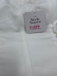 DEFECT | Serena Sweetheart Romper Dress V2 in White in S