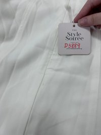 DEFECT | Serena Sweetheart Romper Dress V2 in White in S