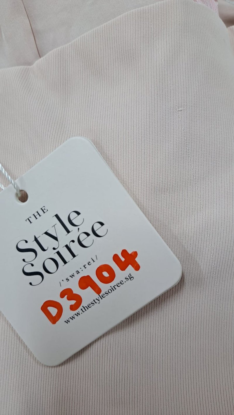 DEFECT | Macey Mesh Top in Light Pink in XL DEFECT | Macey Mesh Top in Light Pink in XL