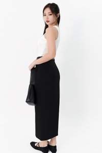 Ber Basic Racer Padded Tank in White Ber Basic Racer Padded Tank in White