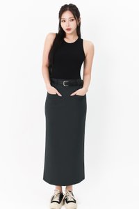 Ber Basic Racer Padded Tank in Black Ber Basic Racer Padded Tank in Black