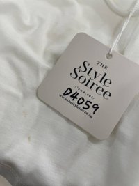 DEFECT | Tanrine Toga Midaxi in White in S