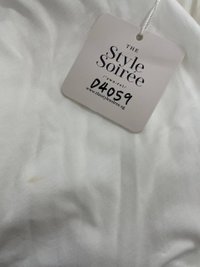 DEFECT | Tanrine Toga Midaxi in White in S