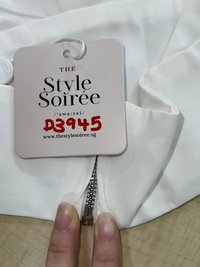 DEFECT | Heda Halter Co-ord Top in White in L DEFECT | Heda Halter Co-ord Top in White in L