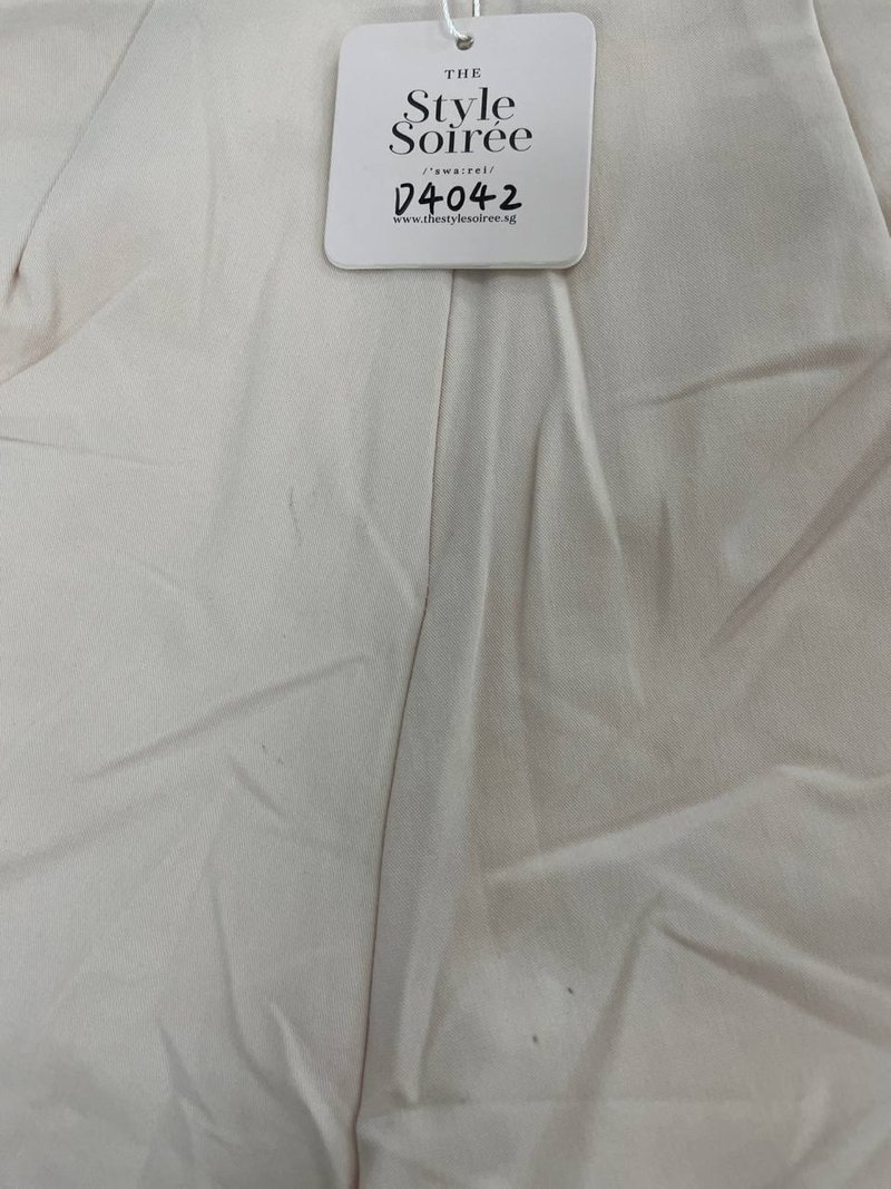 DEFECT | Elevate Highwaist Pants V4 in Pastel Light Pink ( Regular Length ) in S