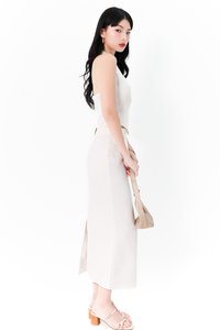 Carel Co-ord Mermaid Skirt in White