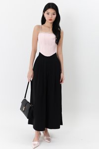 Bernice Bustier Corset Top in Pastel Pink