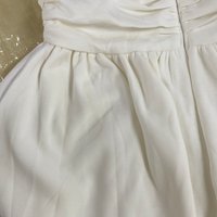 DEFECT | Reylene Romper Dress in White in L