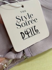 DEFECT | Phaedra Printed Co-ord Top in Soft Lilac in XS