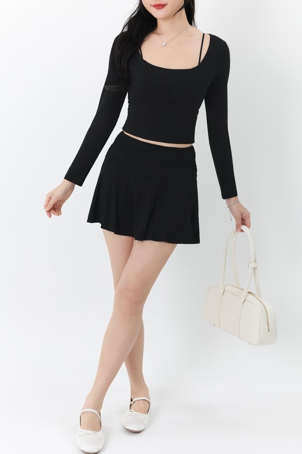 SHOWROOM EXCLUSIVE | Lara Co-ord Skorts in Black