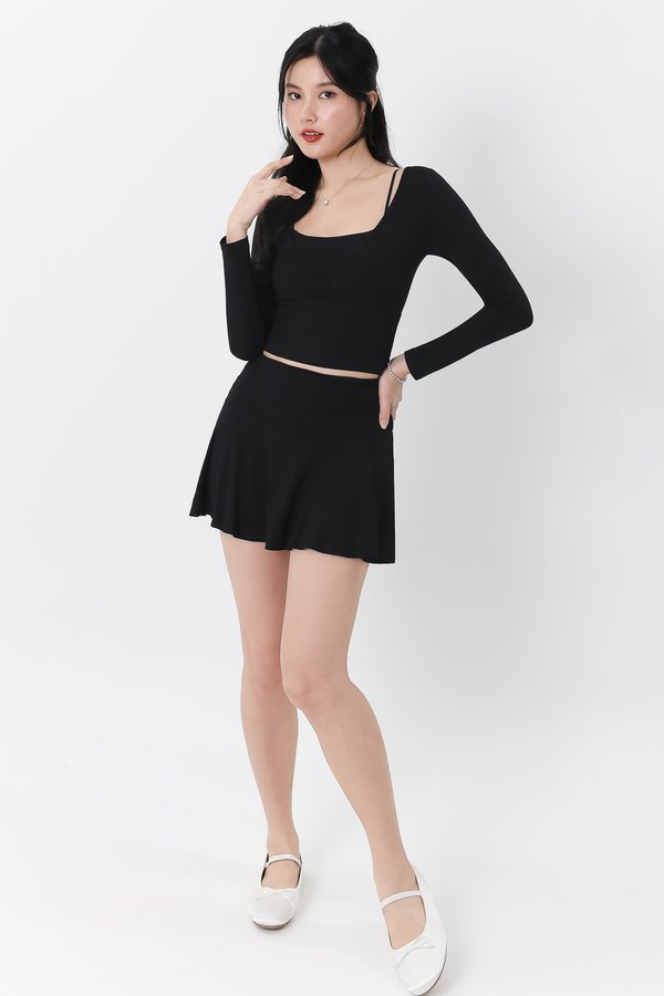 Lara Co-ord Skorts in Black