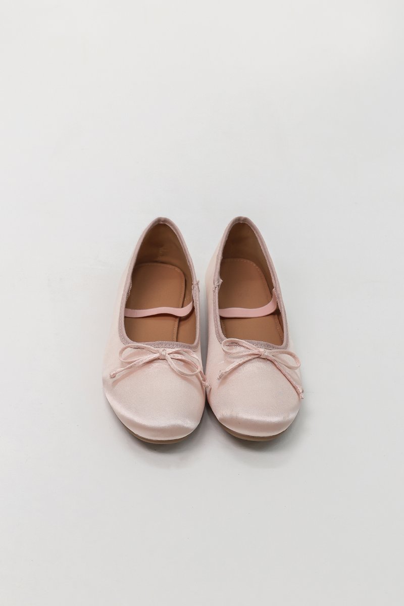 Light pink flats top
