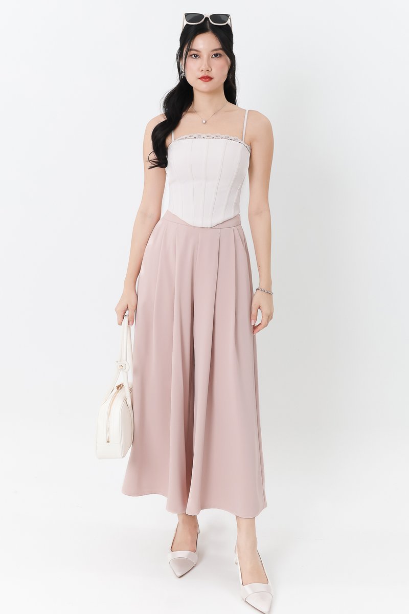 Bernice Bustier Corset Top in White