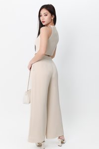 DEFECT | Chernise Co-ord Highwaist Pants in Ecru ( Regular Length ) in XS