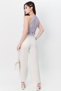 Hadley Highwaist Denim Jeans in White ( Regular Length )