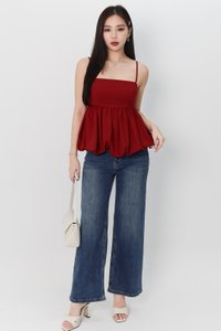 Hadley Highwaist Denim Jeans in Dark Wash ( Regular Length ) Hadley Highwaist Denim Jeans in Dark Wash ( Regular Length )