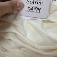 DEFECT | Marissa Mesh Tie Romper Dress in Cream Yellow in S