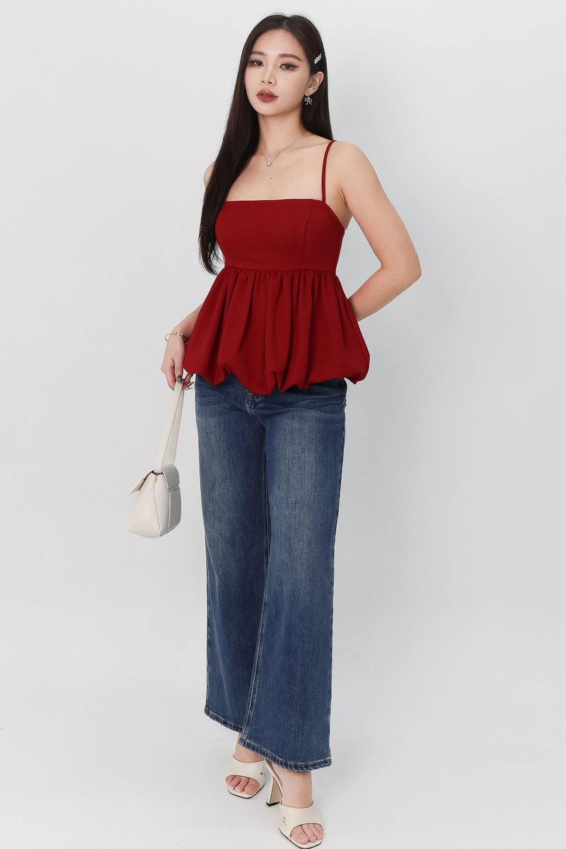 Hadley Highwaist Denim Jeans in Dark Wash ( Regular Length )