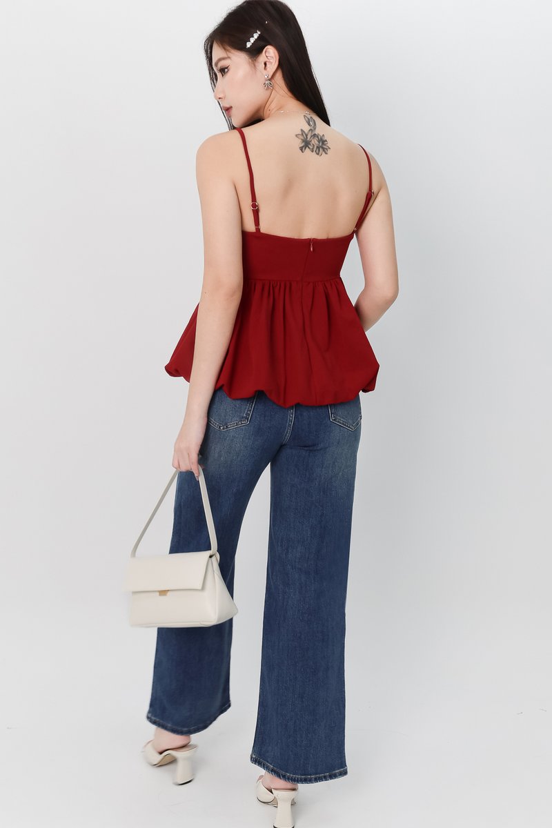Hadley Highwaist Denim Jeans in Dark Wash ( Regular Length )