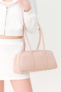 Beau Baguette Shoulder Bag in Blush Pink Beau Baguette Shoulder Bag in Blush Pink