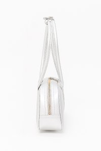Beau Baguette Shoulder Bag in Silver