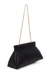 Calyn Chain Shoulder Bag in Black Calyn Chain Shoulder Bag in Black