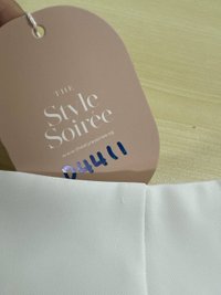 DEFECT | Orin Overlap Skorts in White in S DEFECT | Orin Overlap Skorts in White in S