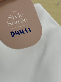 DEFECT | Orin Overlap Skorts in White in S DEFECT | Orin Overlap Skorts in White in S