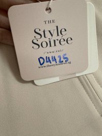 DEFECT | Bora Bustier Top in Light Nude in XL