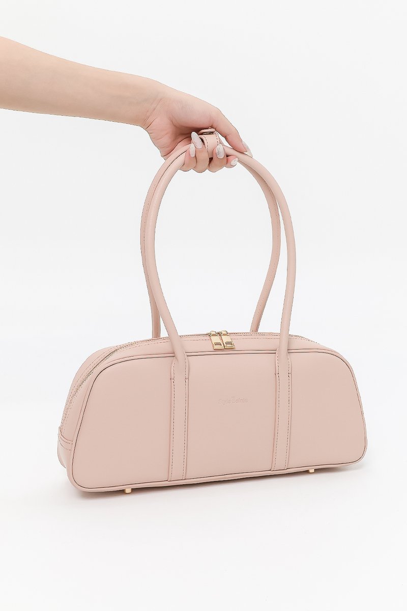 Beau Baguette Shoulder Bag in Blush Pink Beau Baguette Shoulder Bag in Blush Pink
