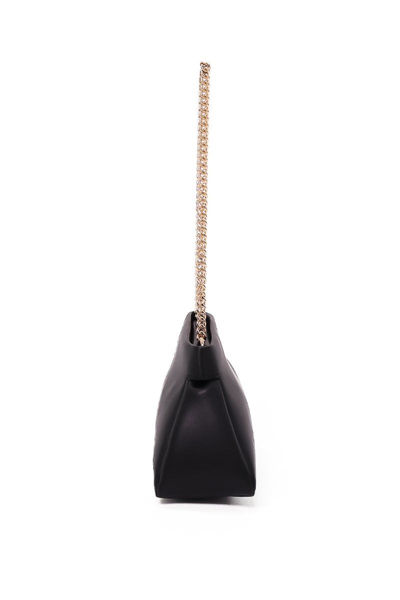 Calyn Chain Shoulder Bag in Black Calyn Chain Shoulder Bag in Black