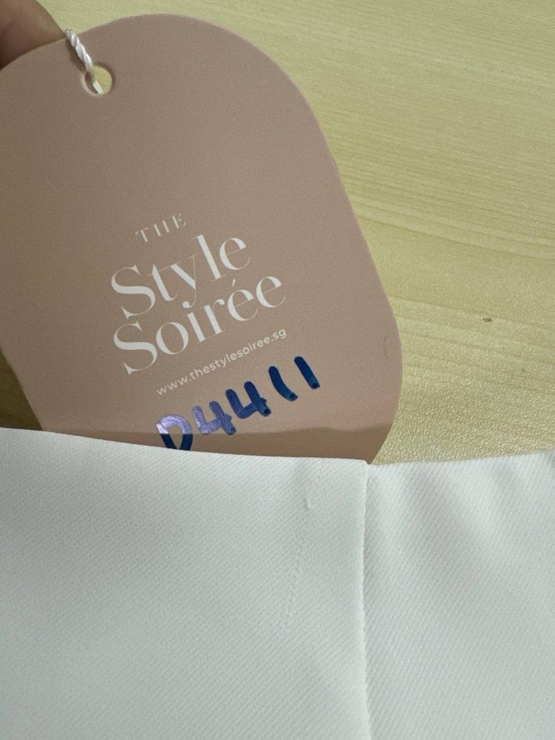DEFECT | Orin Overlap Skorts in White in S DEFECT | Orin Overlap Skorts in White in S