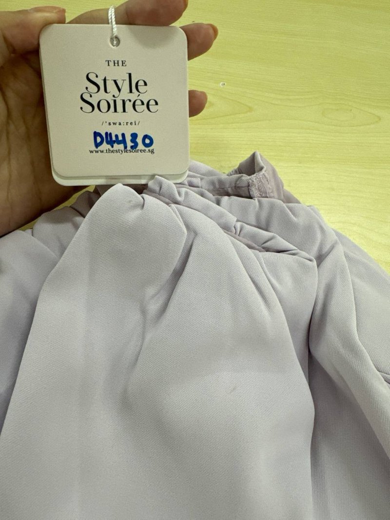 DEFECT | Pierre Puffy Top V3 in Lilac in S DEFECT | Pierre Puffy Top V3 in Lilac in S