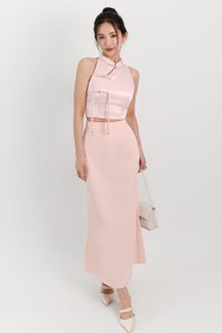 Mindie Mermaid Skirt in Light Pink ( Regular Length ) Mindie Mermaid Skirt in Light Pink ( Regular Length )