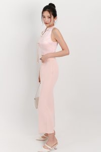 Cece Cheongsam Top in Pastel Pink Cece Cheongsam Top in Pastel Pink