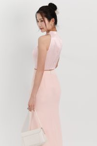 Cece Cheongsam Top in Pastel Pink Cece Cheongsam Top in Pastel Pink