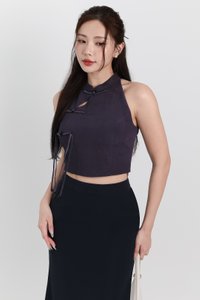 Cece Cheongsam Top in Moonstone Cece Cheongsam Top in Moonstone