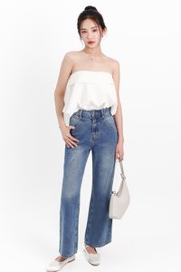 Dahlia Denim Jeans in Mid Wash ( Regular Length ) Dahlia Denim Jeans in Mid Wash ( Regular Length )