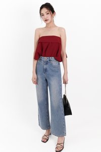 Dahlia Denim Jeans in Light Wash ( Regular Length ) Dahlia Denim Jeans in Light Wash ( Regular Length )