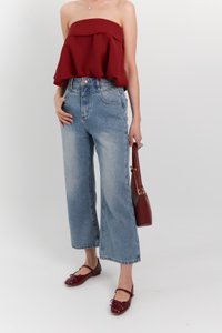 Dahlia Denim Jeans in Light Wash ( Petite Length ) Dahlia Denim Jeans in Light Wash ( Petite Length )