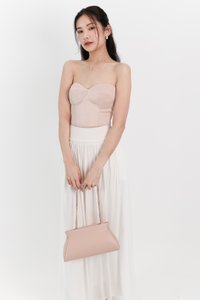 DEFECT | Stella Sweetheart Tube Top in Champagne Blush in XXS DEFECT | Stella Sweetheart Tube Top in Champagne Blush in XXS