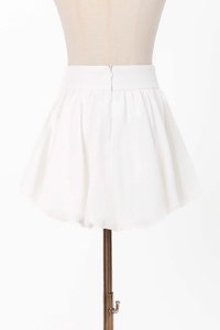 RESTOCKS | Clarie Co-ord Bubble Skorts V2 in White