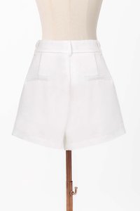 Colene Co-ord Flare Shorts in White