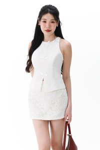 Cadence Co-ord Set in White Cadence Co-ord Set in White