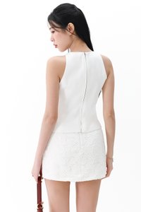 DEFECT | Cadence Co-ord Top in White in M