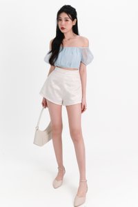 Medley Mesh Top V2 in Blue Medley Mesh Top V2 in Blue