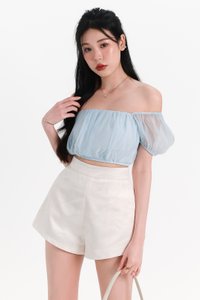 Medley Mesh Top V2 in Blue Medley Mesh Top V2 in Blue